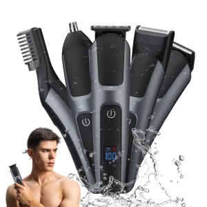 Hot sale multi function hair trimmer men rechargeable grooming kit ear nose hair trimmer professional face hair removal trimmer