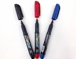 Hot Sale MultiColor Waterproof Marker Pen Red/Black/Blue Prmanent Marker Pen