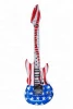 Hot sale musical instruments plastic inflatable guitar toy for kids