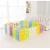 Import hot sale non toxic safety slide indoor baby fences playpens from China