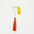 Import Hot sale polyamide nylon fabric wall painting tools paint roller brush Roughening process  roller brush from China