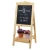Hot sale portable wooden preschool easel small wood blackboard