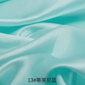 Hot Sale Stock Polyester Satin Fabric 75GSM for Dress SA0035-22