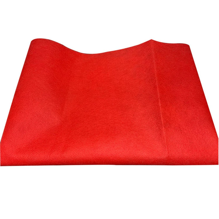Hot  sale viscose and polyester Spunlaced Nonwoven Fabric for wet wipes