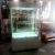Import Hot Sale White color Factory Price Fashionable Mall Kiosk Aluminum Store Jewelry Glass Display Cabinet Glass Showcase from China