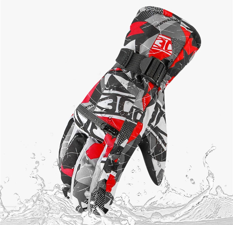 Hot Sale Winter Ski Gloves Ski Gloves Waterproof  Snowboard Ski Gloves