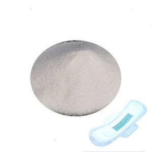 Hot Saler Raw Material High Absorption SAP Super Absorbent Polymer for Sanitary Towel Lady Sanitary Napkins