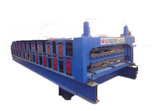Hot Sales 1000 Metal sheet trapezoidal roof tile roll forming machine