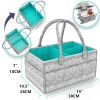 Hot Sales Multi-fuctional Baby Caddy Diaper Bag Organizer Caddy Storage Bag For Mummy