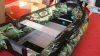Hot sell 1.2mm thick fishing boat with aluminum floor in beach.