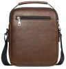 Hot Selling custom logo men crossbody bags leather pu men chest bag