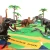 Import Hot selling Educational Realistic Playset Dinosaur Toy Figure with Activity Play Mat Trees for kids from China