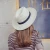 Import Hot selling fashion  cheap summer women and mens paper straw panama hat Beach Hat Sun hat from China