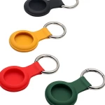 Hot selling Light weight Soft AirTags Holder Silicone Protective Cover Silicone AirTag Case