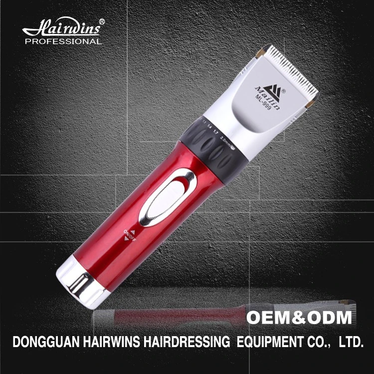 Hot Selling Manual Electric Ceramic Baby Hair Trimmer Hairdressing Salon Products Stainless Steel Cutting Blade