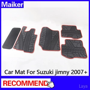hot selling rubber car mat auto parts for Suzuki 4x4 accessories floor mats