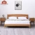 Import Hotel bedroom rubber wood solid wood furniture beds from China