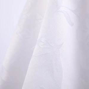Hotel tablecloth woven polyester jacquard fabric