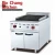 Import Hotsale commercial kitchen appliances 4 burner gas range cooker with griddle for sale from China