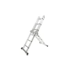 Household Lift Ladder Portable Herringbone  Aluminum Alloy Folding Extend Telescopic Ladder