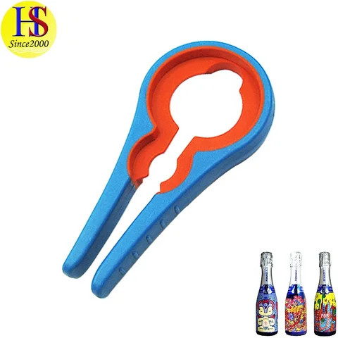 Household Portable 2 In 1 Safety Plastic Manual Bottle Jar Can Opener