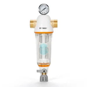 Household Pre-filter Brass Water Pre-filter Mesh Water Filter System with Stainless Steel Activated Carbon Free Spare Parts 3T/H