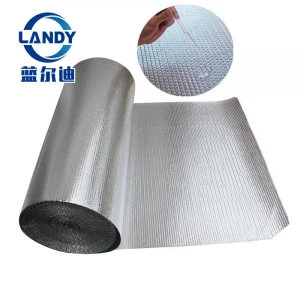 Houses air cell hvac aluminium foil bubble foam thermal insulation roll aced rubber xpe foam, raw material thermal insulation
