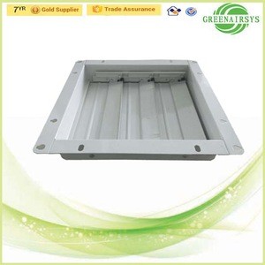 HVAC System Aluminum Automatic Droop by Self-weight Weather-proof Air Vent Grille