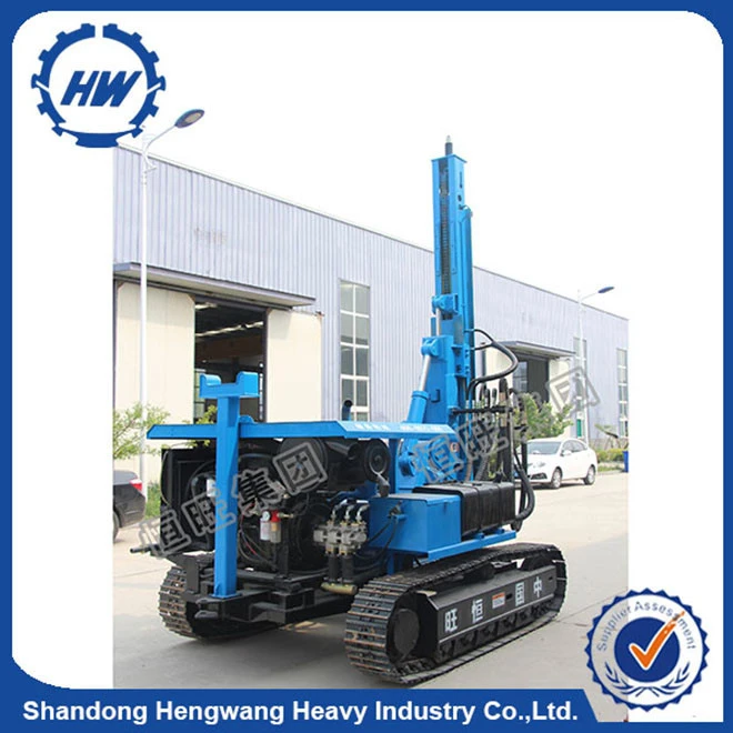 HW hydraulic piling machine hydraulic hammer press hydraulic screw driving machine for Road Fence