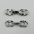 Import HW9275 nickel color with crystal rhinestone garment hardware from China