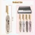 Import ihongSen Wholesale Copper Electric Hair Brush Hair Comb,Professional Bling Private Label Rhinestone Hair Straightener Hot Comb from China
