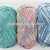 Import Import wholesale cotton and acrylic blend dk weight hand knitting wool yarn for baby with multi colors from China