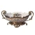 Import Indoor design glazed decoration vase, ceramic vase with gold stripe painting from China