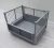 Import industrial collapsible and stackable steel pallet mesh cage from China
