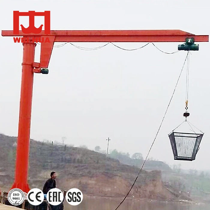 Industrial Use 5 Ton Electric Jib Crane 10m