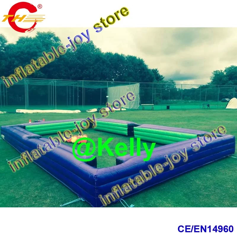 Inflatable free shipping inflatable football field, giant inflatable football snooker, inflatable snooker game supplier