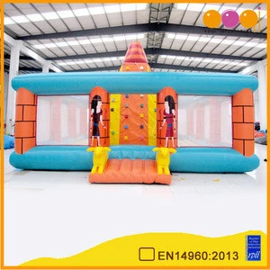 inflatable playground rock climbing wall used commercial playground equipment