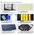 Import IP67 Solar Power Flood Lights Rechargeable Heavy Duty Industrial Security 60W 100W 150W LED Solar Flood Light from China