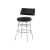 iron material industrial style swivel bar stools