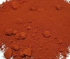 Iron oxide red bulk pigment powder