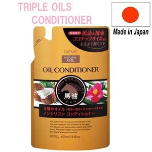Japan Horse oil &amp; Coconut oil &amp; Camellia oil Hair Conditioner 400ml Wholesale