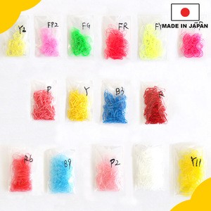 Japanese standard tangle-free hair rubber band/  colorful/ durable/ kids/ hair arrangement/ mobilon band