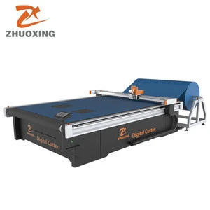 jeans cutting machine garment plotter machine dress cutting machines jinan zhuoxing factory good quality