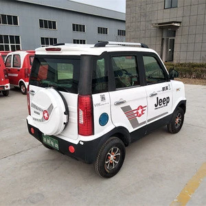 Jeep Minin Adult Automatic Left Steering New Energy Electric  Four  Wheel Car For Aged Disabled  People in Low Price
