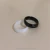 Import Jewelry Minimalism Ring Blank Black Cubic Zirconia Wholesale 4mm ceramic ring from China