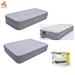 Jilong home furniture Avenli twin size air bed air mattress bed High Raised Airbeds Inflatable eletrical mattress with pump