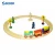 Import JM-A123 123pcs EN71 certificate children wooden train track toy from China