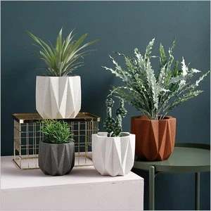 Joyliving Wholesale Plants Pots Succulent Concrete Flower Pots Nordic Cement Flower Pots Planter