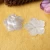 Import JS003 Carved White Mother of Pearl Center Drilled Flower Beads Sea Shell 5-petal Flowers from China
