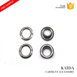 KAIDA Hot selling round grommets washer paint colorful metal eyelets ring for garment